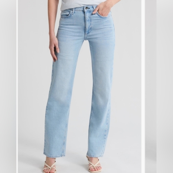rag & bone Denim - Rag & Bone Light Wash Jeans | Timeless Straight-Leg | Easy Everyday Fit